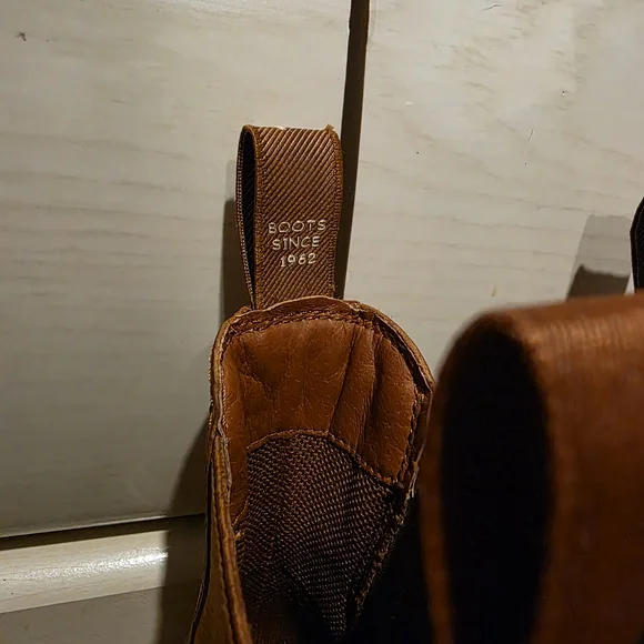 Sorel Brown Leather Chelsea Boots - Picture 3 of 5